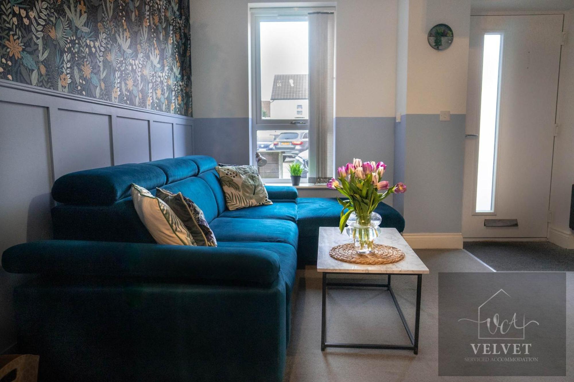 1 Bed House At Velvet Serviced With Free Parking & Wifi - Sa1 Guest house Swansea